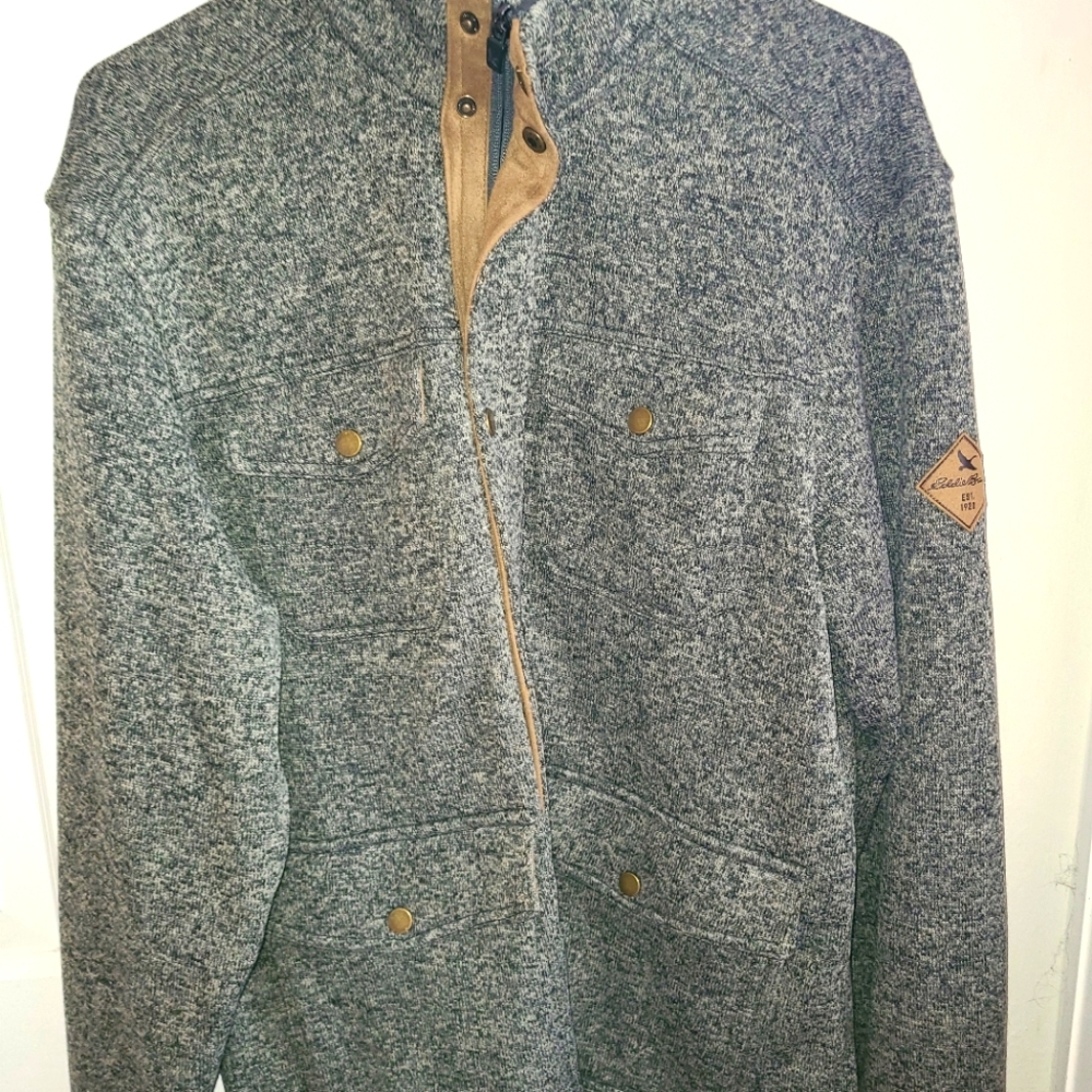 Men's Medium Eddie Bauer Stretch Wool Jacket